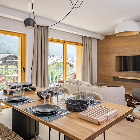 Paradisa Cosmique Moderne 2-bedroom With Amazing Mont-blanc View! Apartament