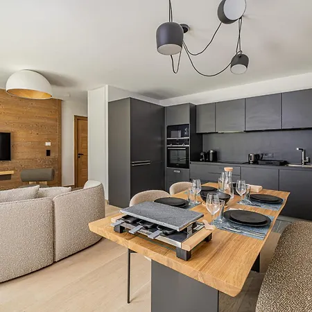 Paradisa Cosmique Moderne 2-bedroom With Amazing Mont-blanc View! شامونكس